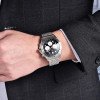 Чоловічий годинник Pagani Design PD-1705-1 Silver-Black Steel фото 4