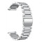 Браслет стальной для Смарт часов Silver