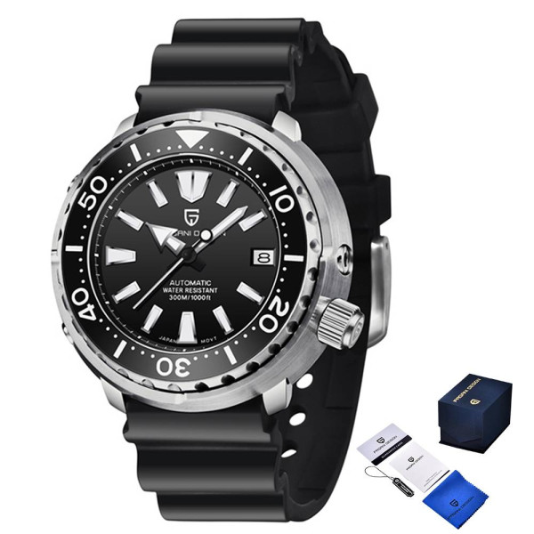 Мужские часы Pagani Design PD-1695 Silver-Black фото 1