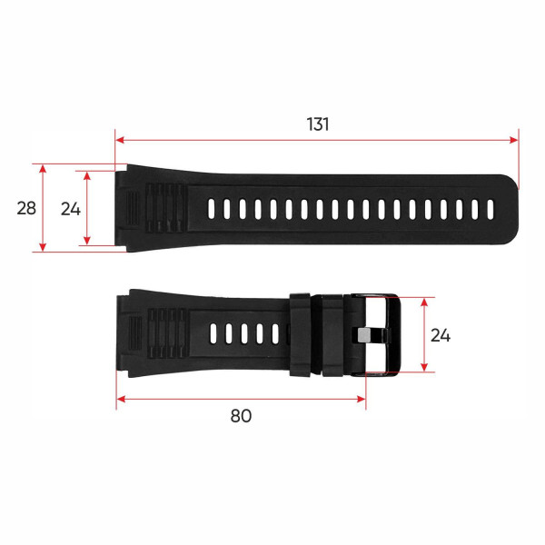 Ремінець для смарт годинника Modfit Expedition Compass Black фото 4