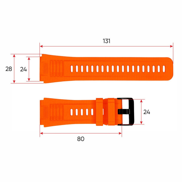 Ремешок для смарт часов Modfit Expedition Compass Orange фото 4