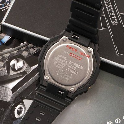 Ремінець + безель (рант) для Casio G-Shock GA-2100 Transl GD