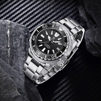 Pagani Design PD-1695 Silver-Black Steel