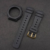 Ремешок + безель (рант) для Casio G-Shock GA-2100 Black GD фото 3