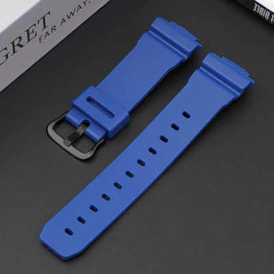 Ремінець для Casio G-Shock DW-5600/6900/G-5600/GW-M5610 Blue Black