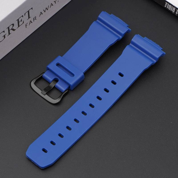 Ремінець для Casio G-Shock DW-5600/6900/G-5600/GW-M5610 Blue Black фото 3