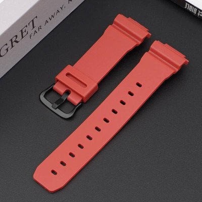 Ремінець для Casio G-Shock DW-5600/6900/G-5600/GW-M5610 Red Black