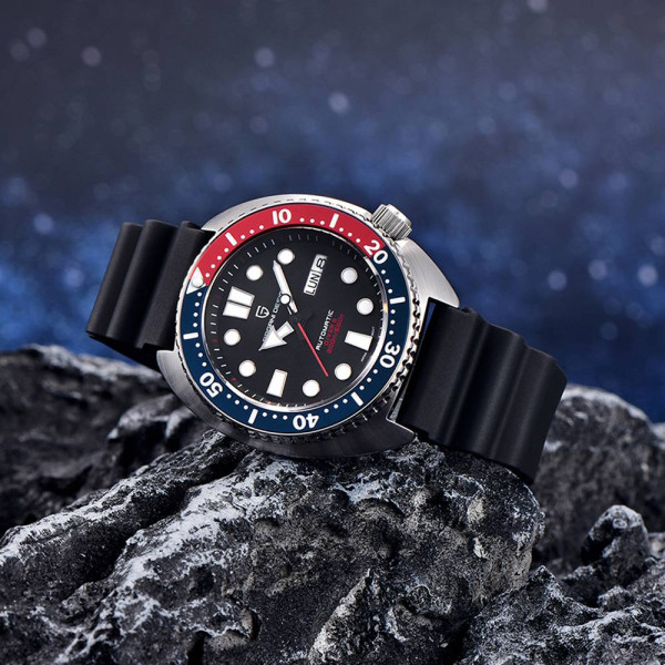 Чоловічий годинник Pagani Design PD-1696 Silver-Black Pepsi фото 4