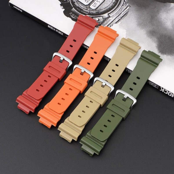 Ремінець для Casio G-Shock DW-6900 Army Green SI фото 15