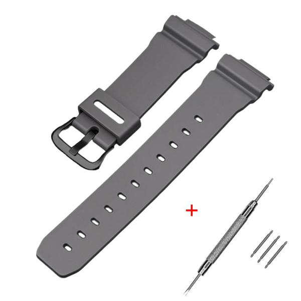 Ремешок для Casio G-Shock DW-6900 Gray BK фото 1