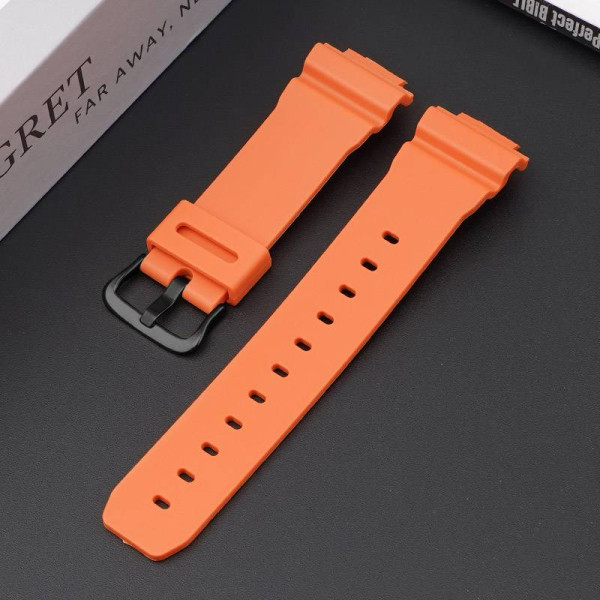Ремешок для Casio G-Shock DW-6900 Orange BK фото 3
