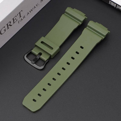 Ремінець для Casio G-Shock DW-6900 Army Green BK