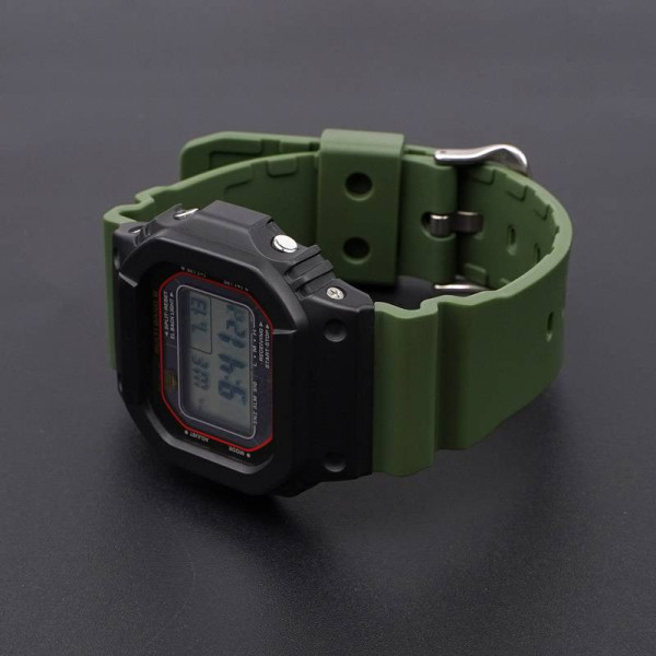 Ремінець для Casio G-Shock DW-6900 Army Green BK фото 8