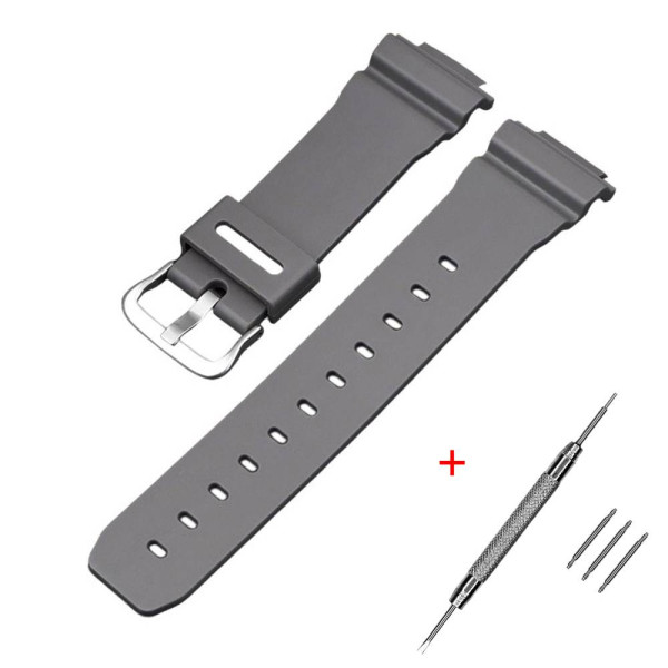 Ремінець для Casio G-Shock DW-6900 Gray SI фото 1