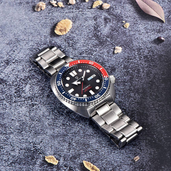 Чоловічий годинник Pagani Design PD-1696 Silver-Black Pepsi Steel фото 4