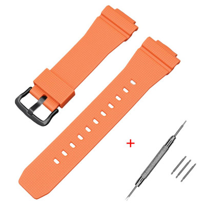 Ремешок для Casio G-Shock GM-2100 B Orange BK