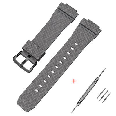 Ремешок для Casio G-Shock GM-2100 B Gray BK