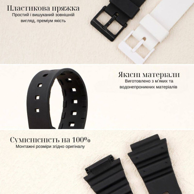 Ремешок для Casio MRW-200H All Black