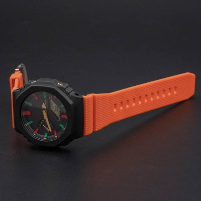 Ремінець для Casio G-Shock GM-2100 Orange SI