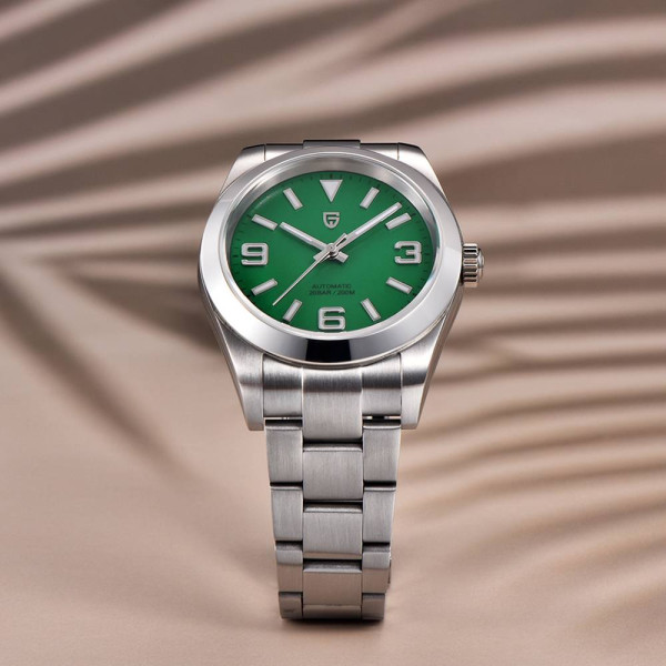 Мужские часы Pagani Design PD-1692 Silver-Green фото 4