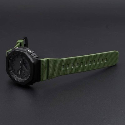 Ремінець для Casio G-Shock GM-2100 B Army Green BK
