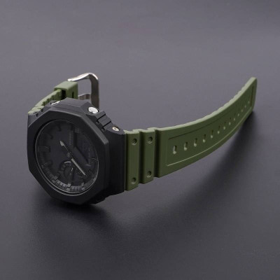Ремінець для Casio G-Shock GA-2100 Army Green SI