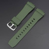 Ремешок для Casio G-Shock GM-2100 GA2100/2110 Army Green Silver фото 3