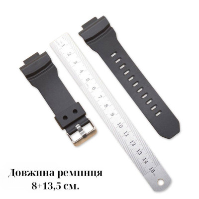 Ремінець для Casio G-Shock GA-200 Black SI