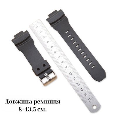 Ремінець для Casio G-Shock GA-200 Black SI