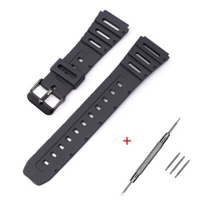 Ремешок для Casio G-Shock CA-53W 20mm Black BK