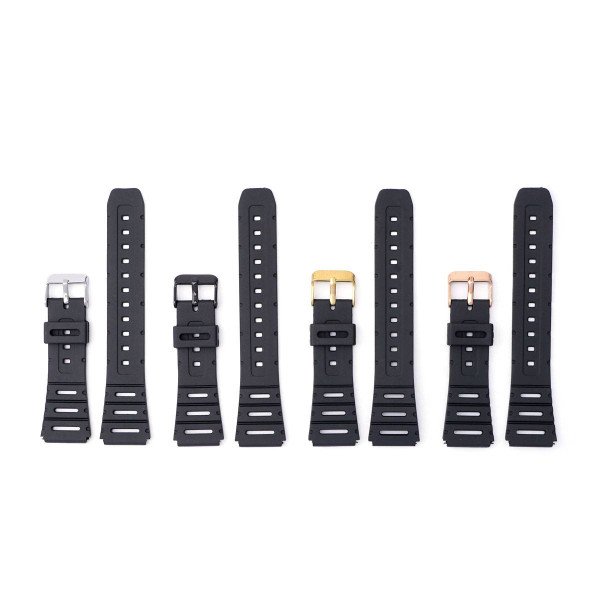 Ремешок для Casio G-Shock CA-53W 20mm Black BK фото 11