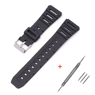 Ремінець для Casio F91W 18mm Black SI