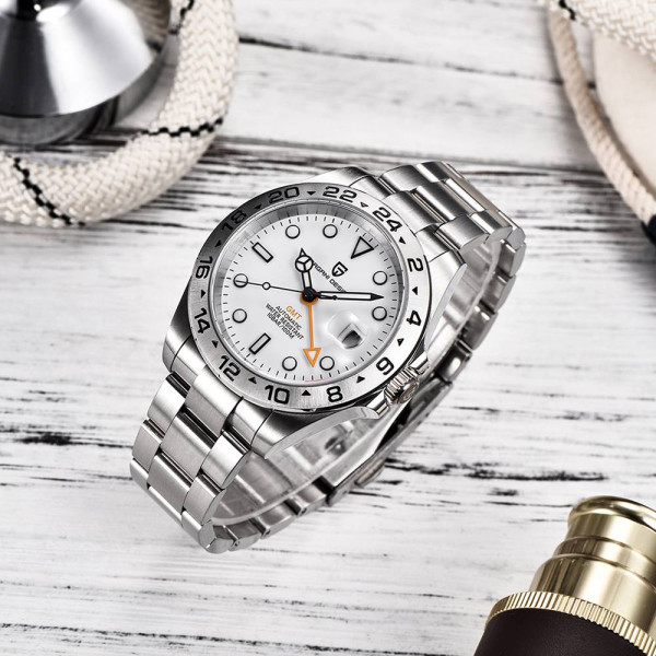 Мужские часы Pagani Design PD-1682 Silver-White фото 3