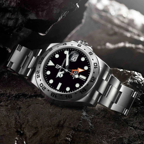 Чоловічий годинник Pagani Design PD-1682 Silver-Back фото 5