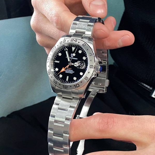 Чоловічий годинник Pagani Design PD-1682 Silver-Back фото 9