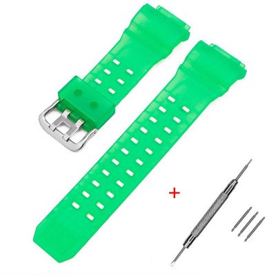 Ремешок для Casio G-Shock GW-9400 Transl Green SI