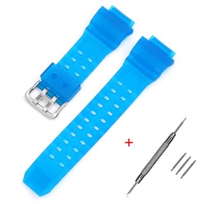 Ремешок для Casio G-Shock GW-9400 Transl Light-Blue SI