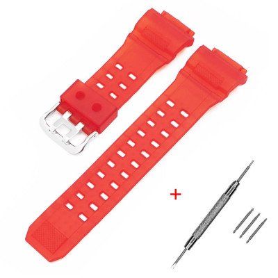 Ремешок для Casio G-Shock GW-9400 Transl Red SI