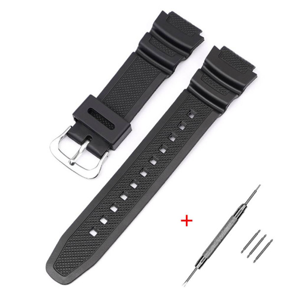 Ремешок для Casio AE-1000W Pro Black Si фото 1