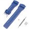 Ремешок для Casio G-Shock GA-100/110 Blue SI