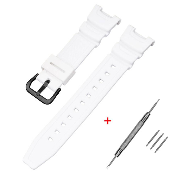 Ремешок для Casio SGW-100 White BK фото 1