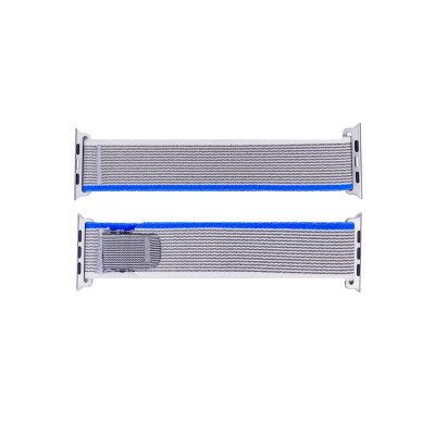 Нейлоновый ремешок  42/44 мм Blue-Gray