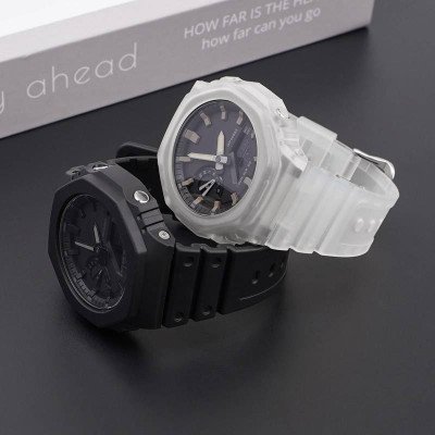 Ремінець для Casio G-Shock GA-2100/2110 Black SI