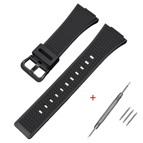 Ремінець для Casio G-Shock GA-100/110 Black BK фото 1