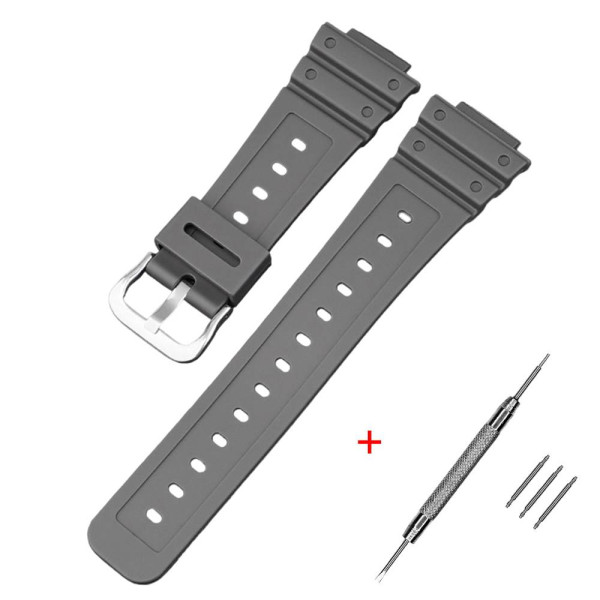 Ремінець для Casio G-Shock GA-2100/2110 Gray SI фото 1