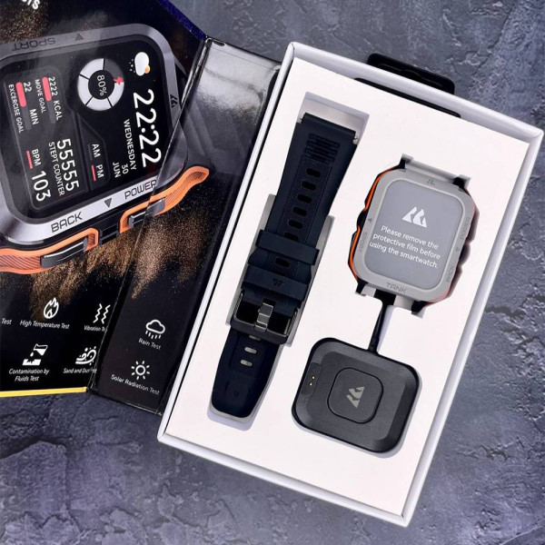 Спортивний Розумний Годинник Kospet Tank M2 Orange + Спортивні Режими, Водозахист, Дзвінки фото 5