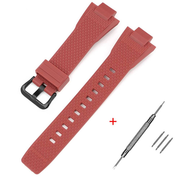 Ремешок для Casio G-Shock GST-B400 Red BK фото 1