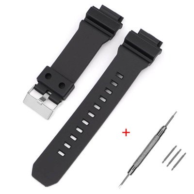 Ремешок для Casio G-Shock GD-X6900 Black Silver