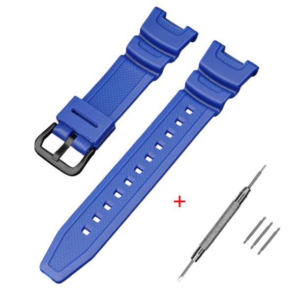 Ремешок для Casio SGW-100 Blue BK фото 1