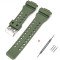 Ремешок для Casio G-Shock GA-100/110 Army Green SI